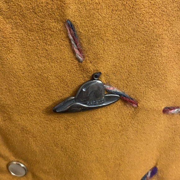 Vintage Dunnington Cowboy Suede Like Vest Size XL - Picture 6 of 10